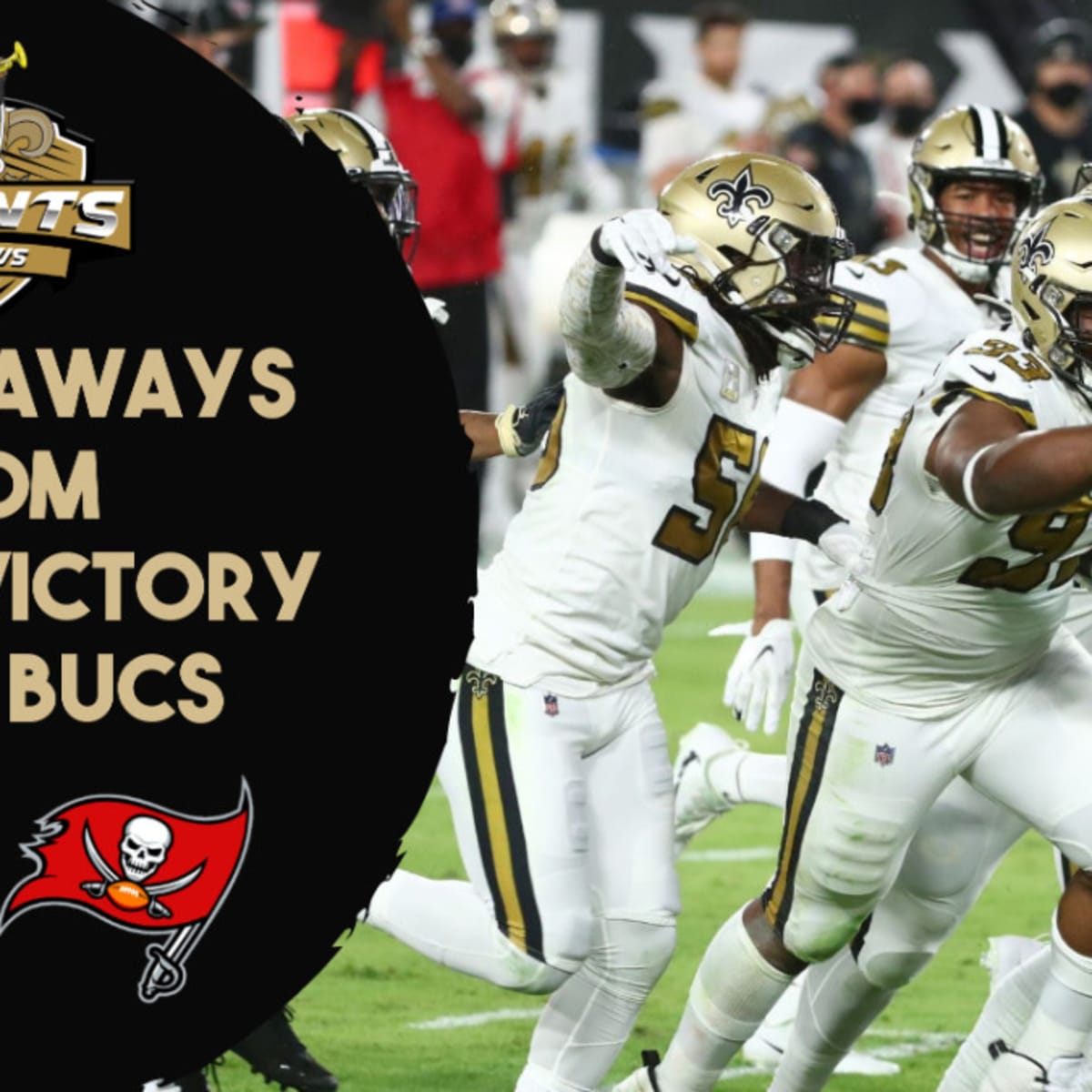 Saints Spoil Bucs' Halloween With Unlikely Heroes - Sports Illustrated New  Orleans Saints News, Analysis and More