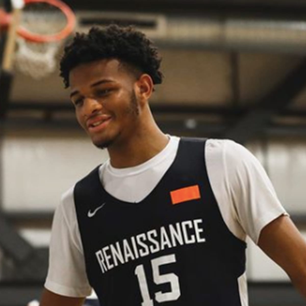 Class of 2022 Syracuse basketball target Dior Johnson looks to