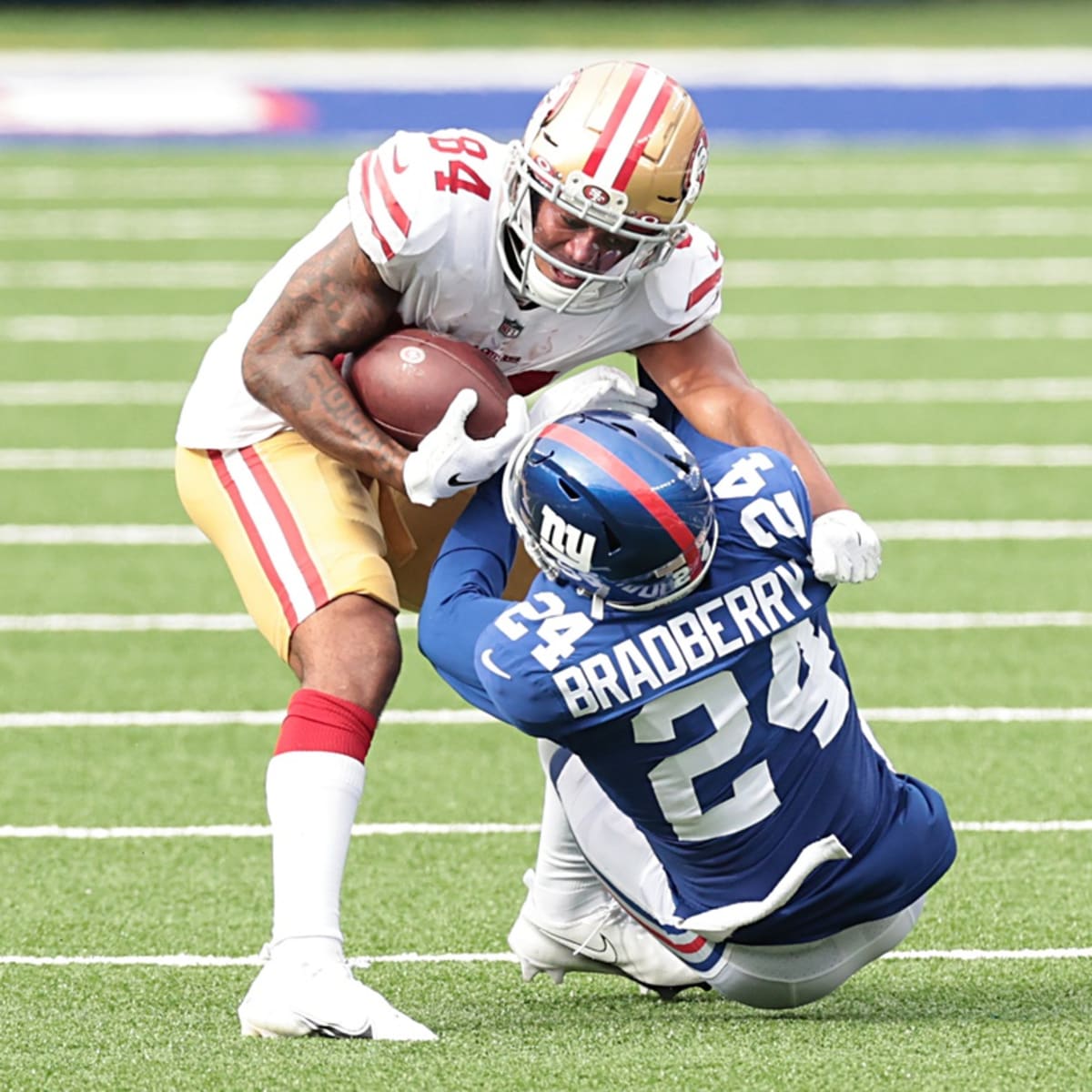 49ers' Kendrick Bourne, three teammates come off COVID-19 list