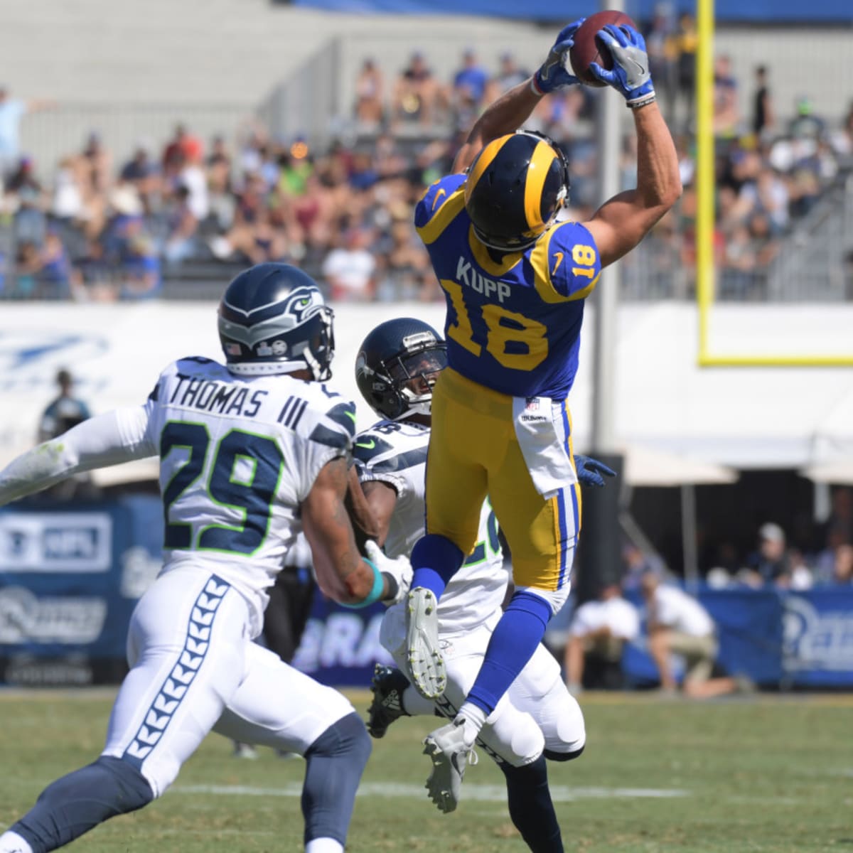 Cooper Kupp, son of PLU Hall of Famers, stars Rams-Seahawks