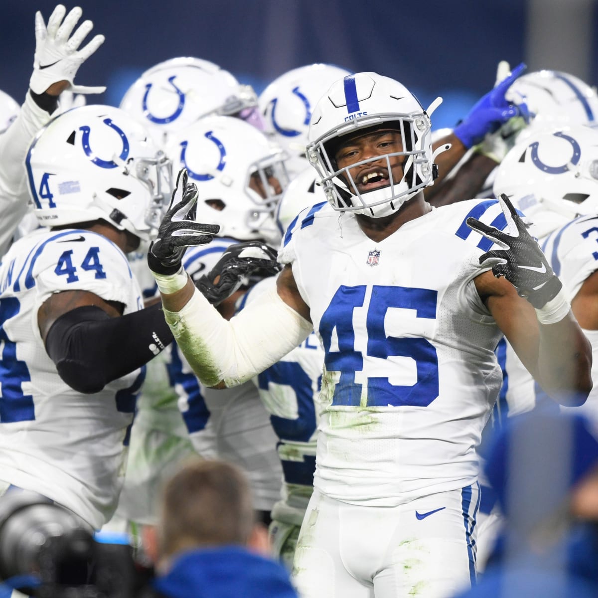 FOX Sports: NFL on X: Before the Titans-Colts game today, a speaker caught  fire on the field. (No one was hurt) Let us hear your best captions. Go!   / X