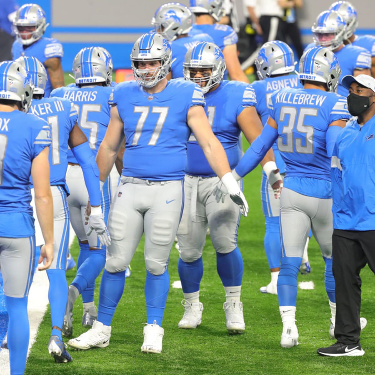 Detroit Lions elevate Dan Skipper, Brandon Joseph from NFL