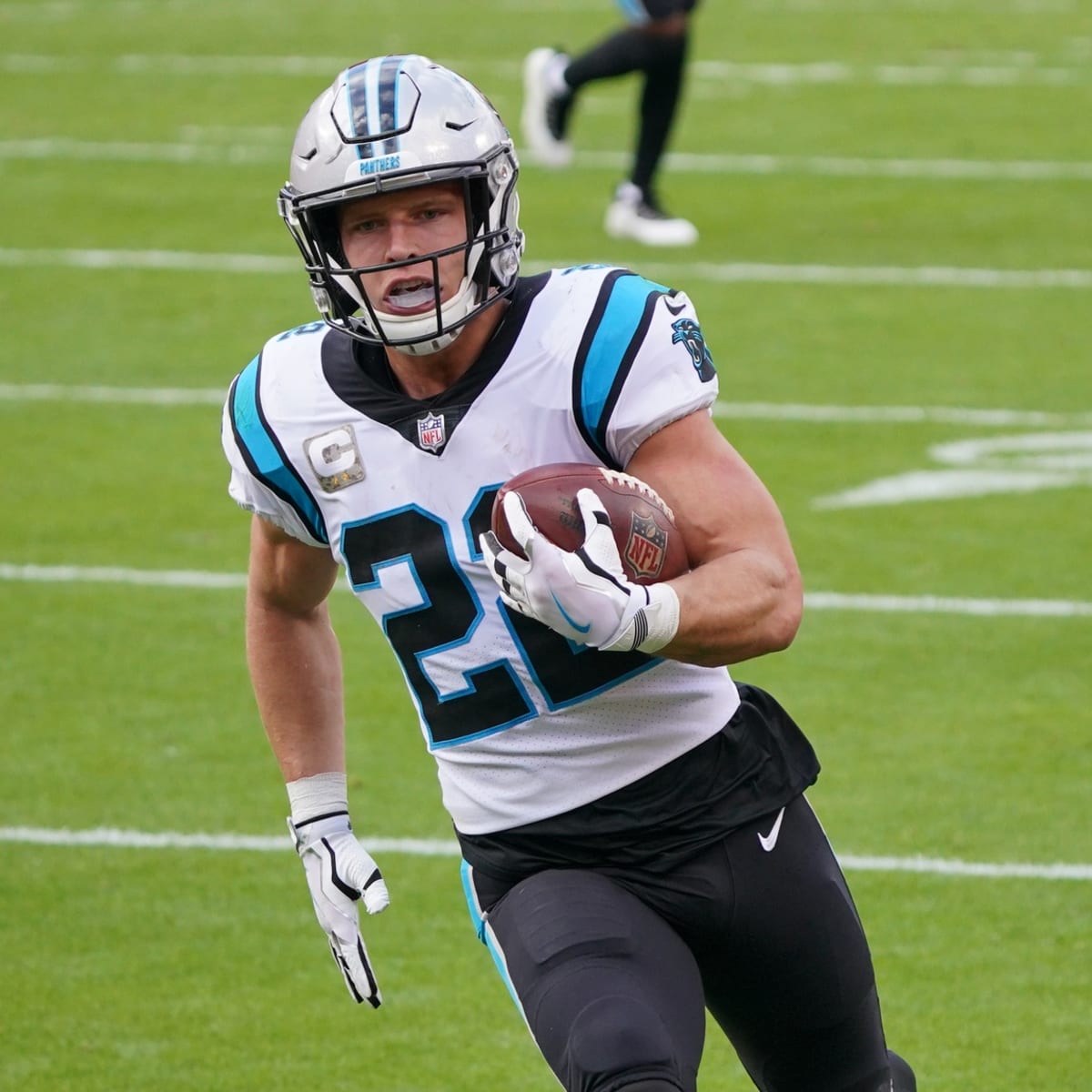 Christian McCaffrey stats for Panthers vs Chiefs game