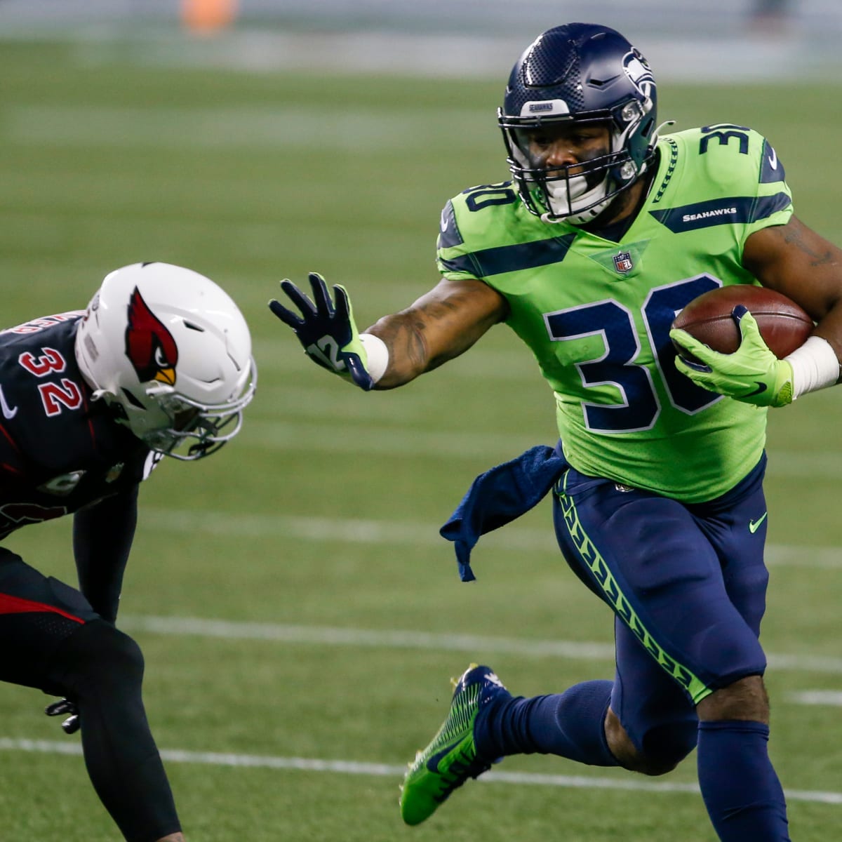 Scouting new Seattle Seahawks running back Carlos Hyde