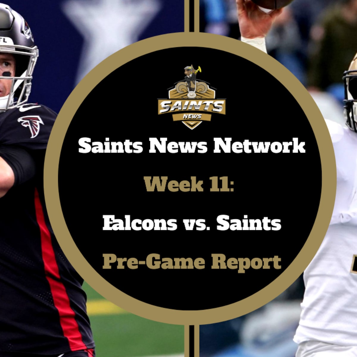 Saints at Falcons Thanksgiving 2019 game time, TV, streaming