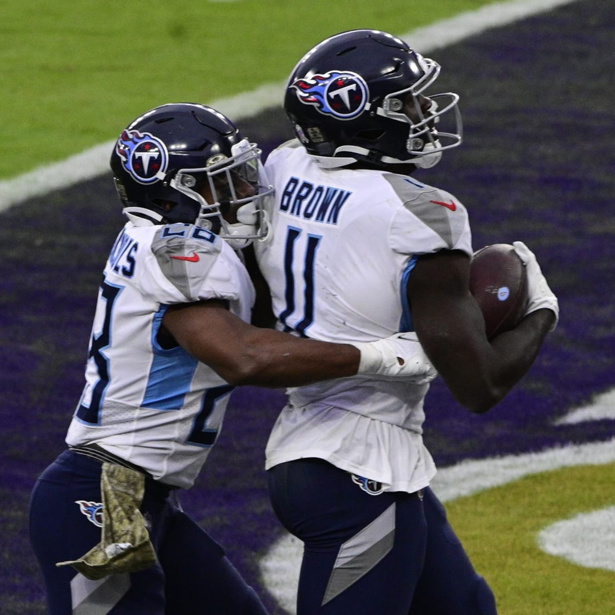 Ravens: AJ Brown got away with clear OPI on early Titans touchdown