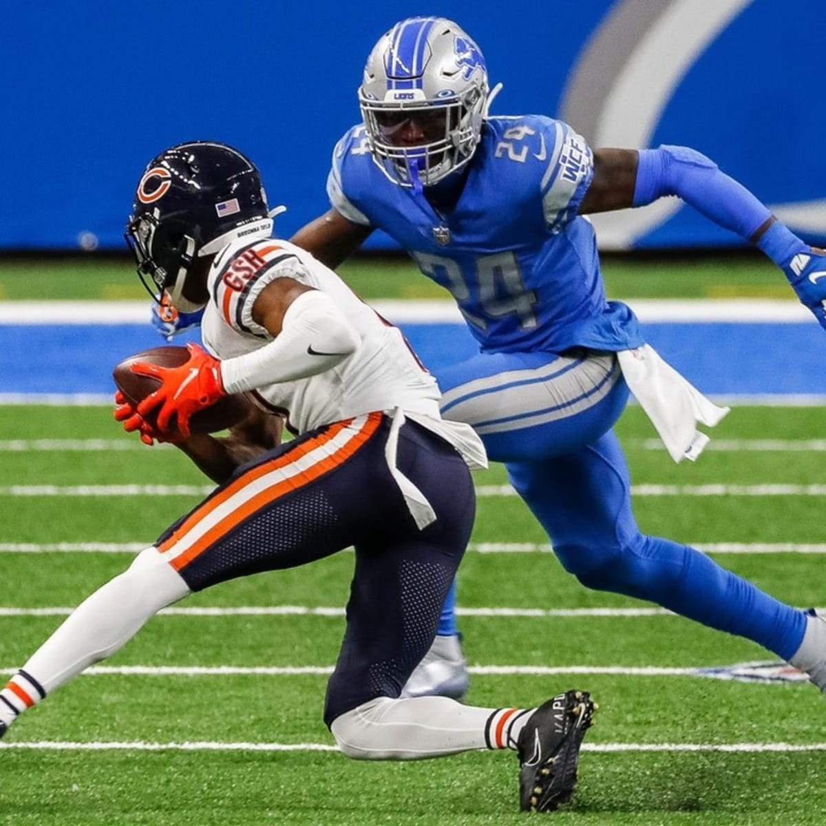 Lions cornerback Amani Oruwariye finally had his deserved role in