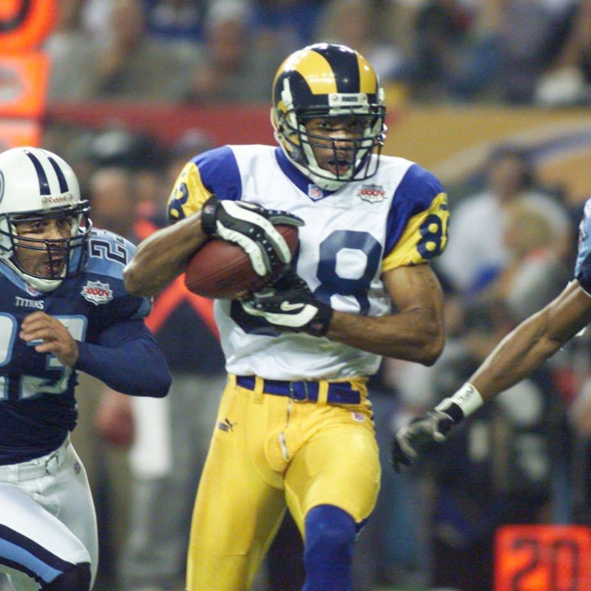 Torry Holt Rams Pictures And Photos  La rams football, Nfl football  players, Rams football