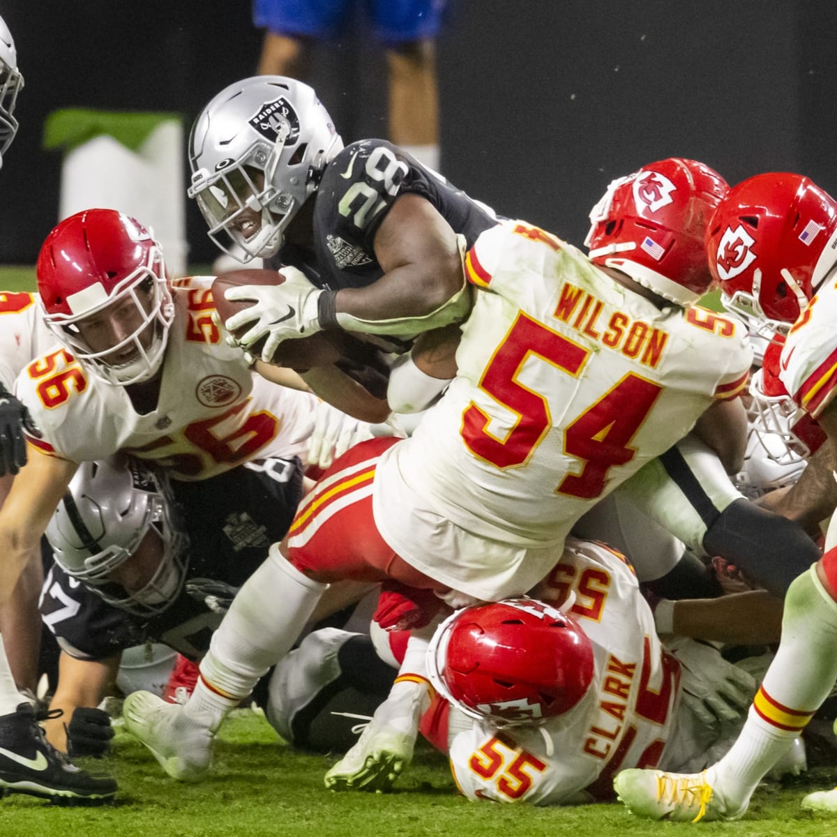 Las Vegas Raiders fall to the Kansas City Chiefs 30-29. - Sports  Illustrated Las Vegas Raiders News, Analysis and More