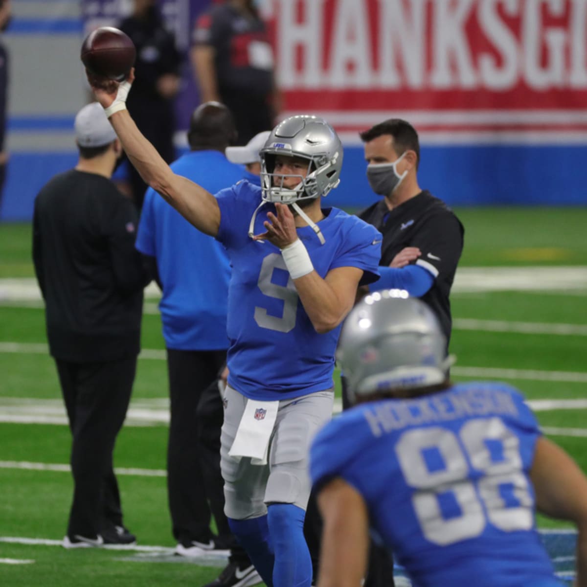 Detroit Lions honor Herman Moore, Roger Brown, Alex Karras