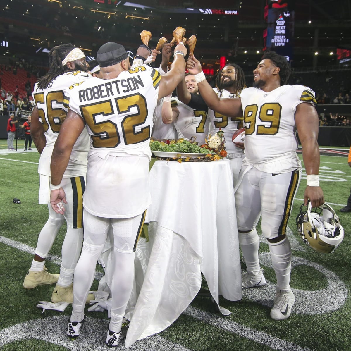Thanksgiving Football: Remember the Saints Performances - Sports  Illustrated New Orleans Saints News, Analysis and More