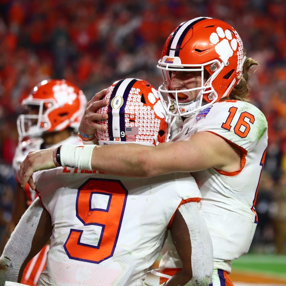 Send-off for Clemson's Trevor Lawrence, Travis Etienne Doesn't