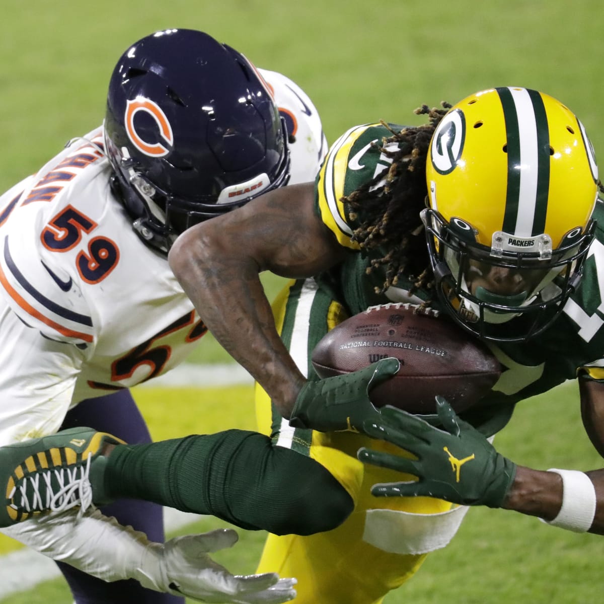 Bears' Luke G  denies participation with Aaron Rodgers