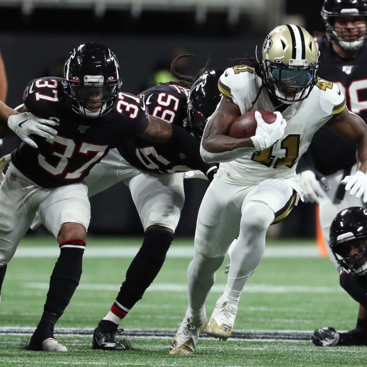 Saints Run Defense vs. Falcons Rushing Attack - Sports Illustrated New  Orleans Saints News, Analysis and More