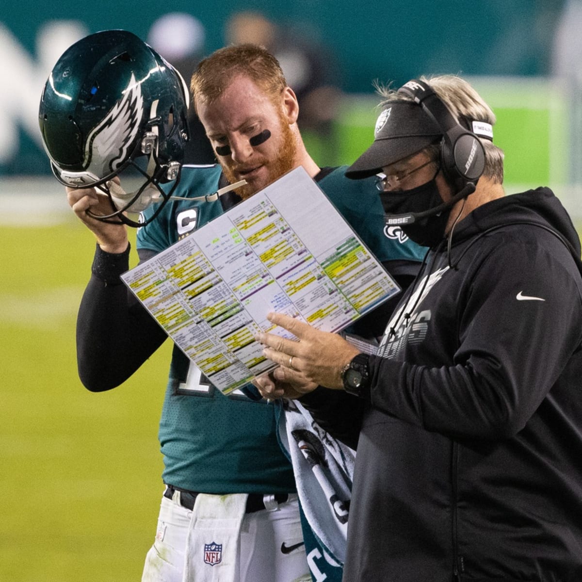 Doug Pederson, Jeffery Lurie address Carson Wentz extension