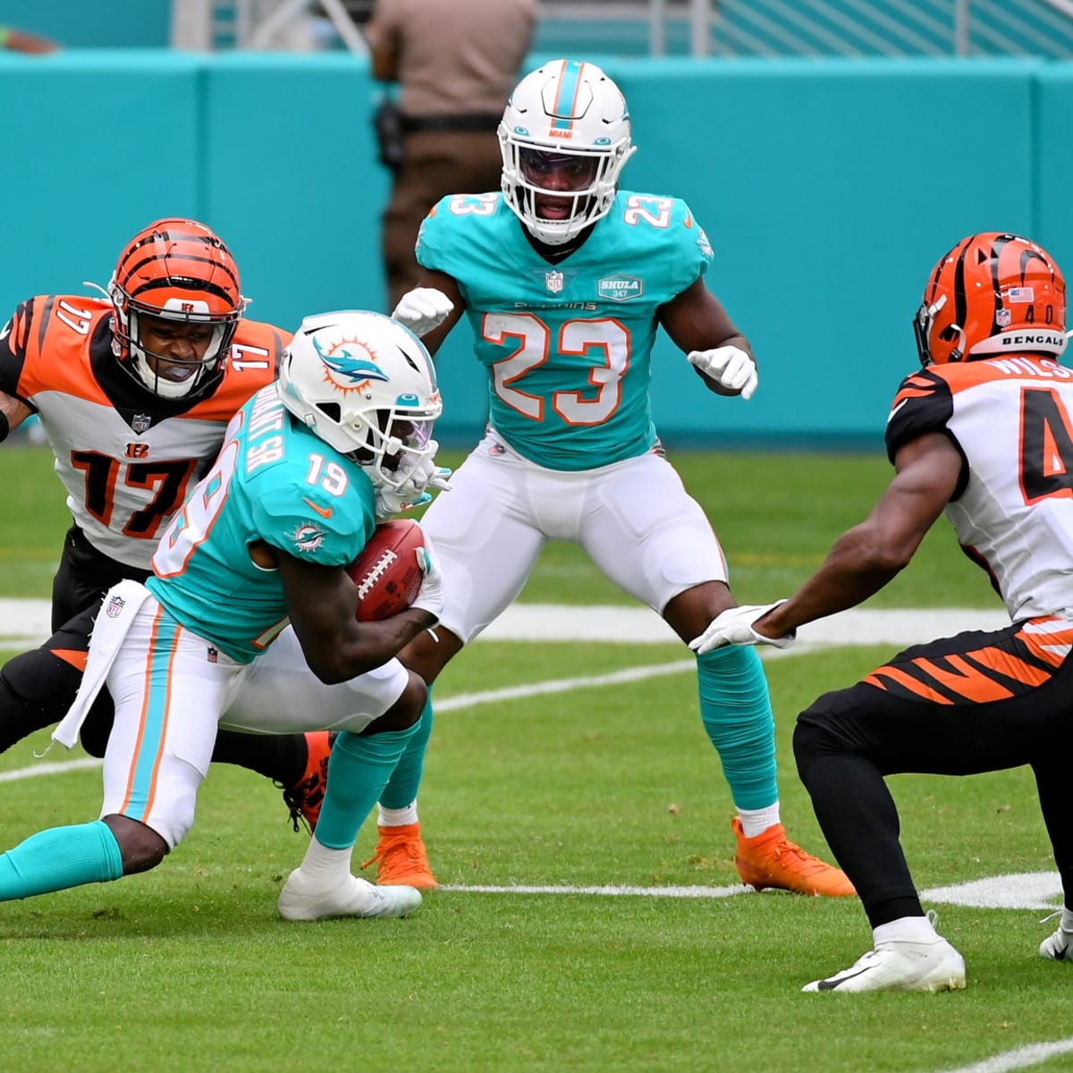 Miami Dolphins: Eclectic mix of fans fill stands at home finale against  Cincinnati Bengals