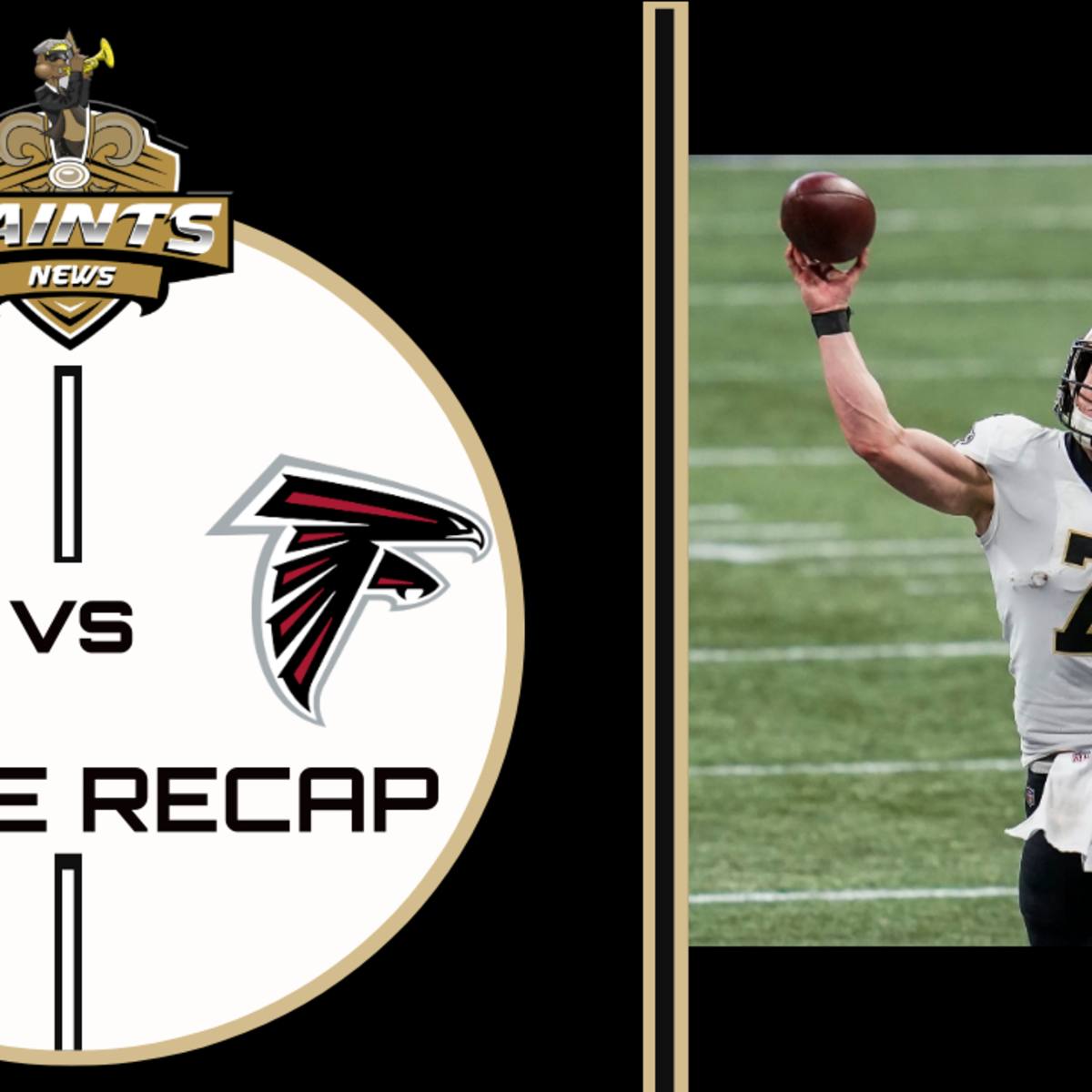 Saints get going late, foil Falcons