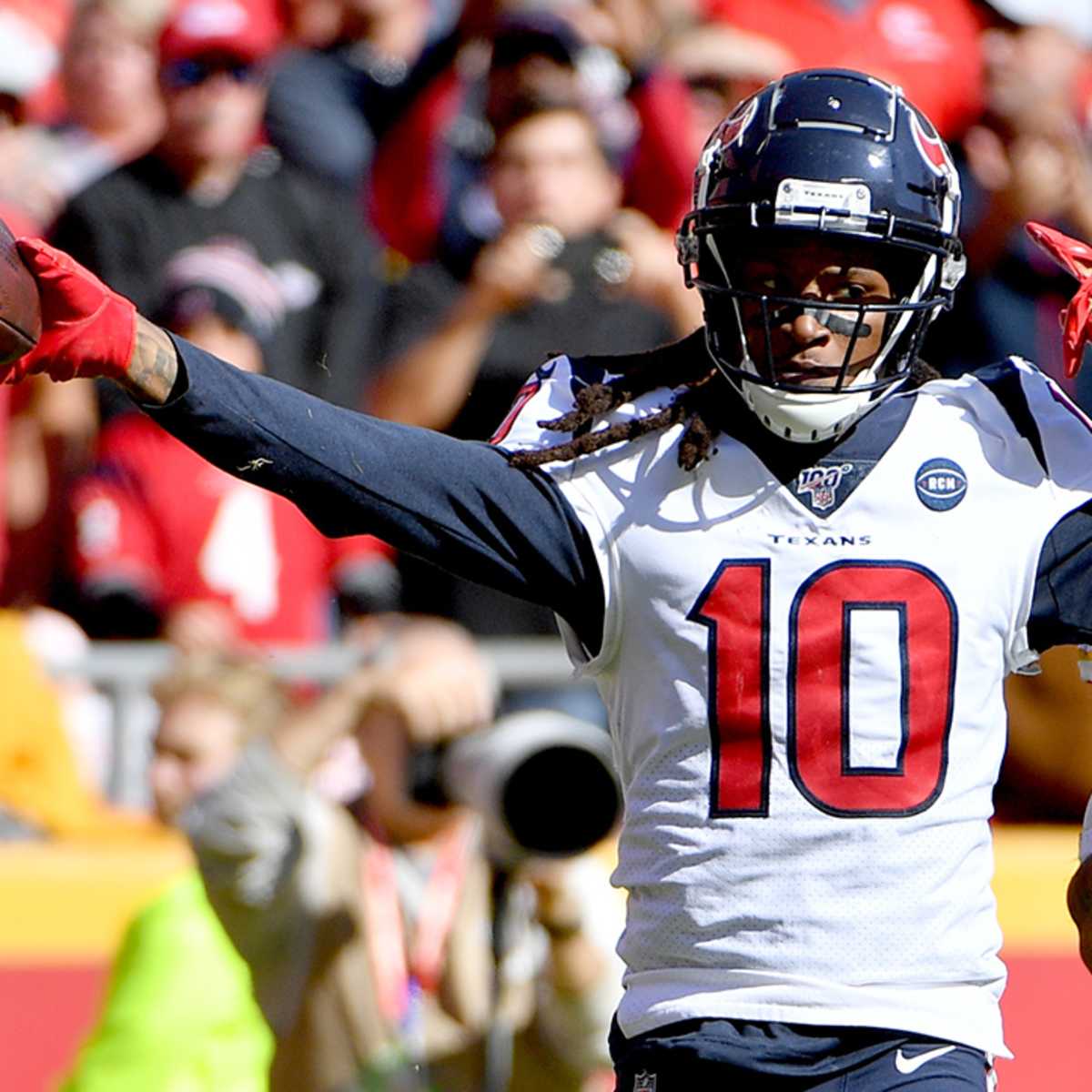 The Packers are the leader to trade for DeAndre Hopkins per