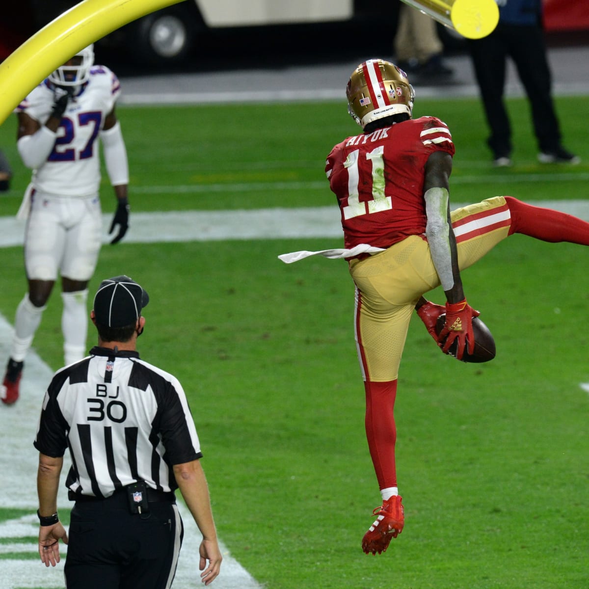 49ers-issued depth chart lacks many surprises but has Brandon Aiyuk  returning punts