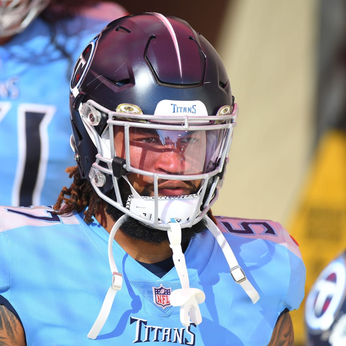 Wyatt Ray of the Tennessee Titans during an NFL football game against  News Photo - Getty Images