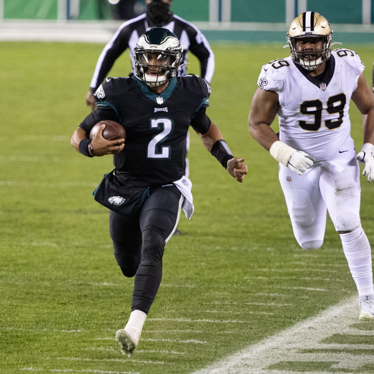 Eagles-Saints analysis: Jalen Hurts, running game shine vs. NFL's