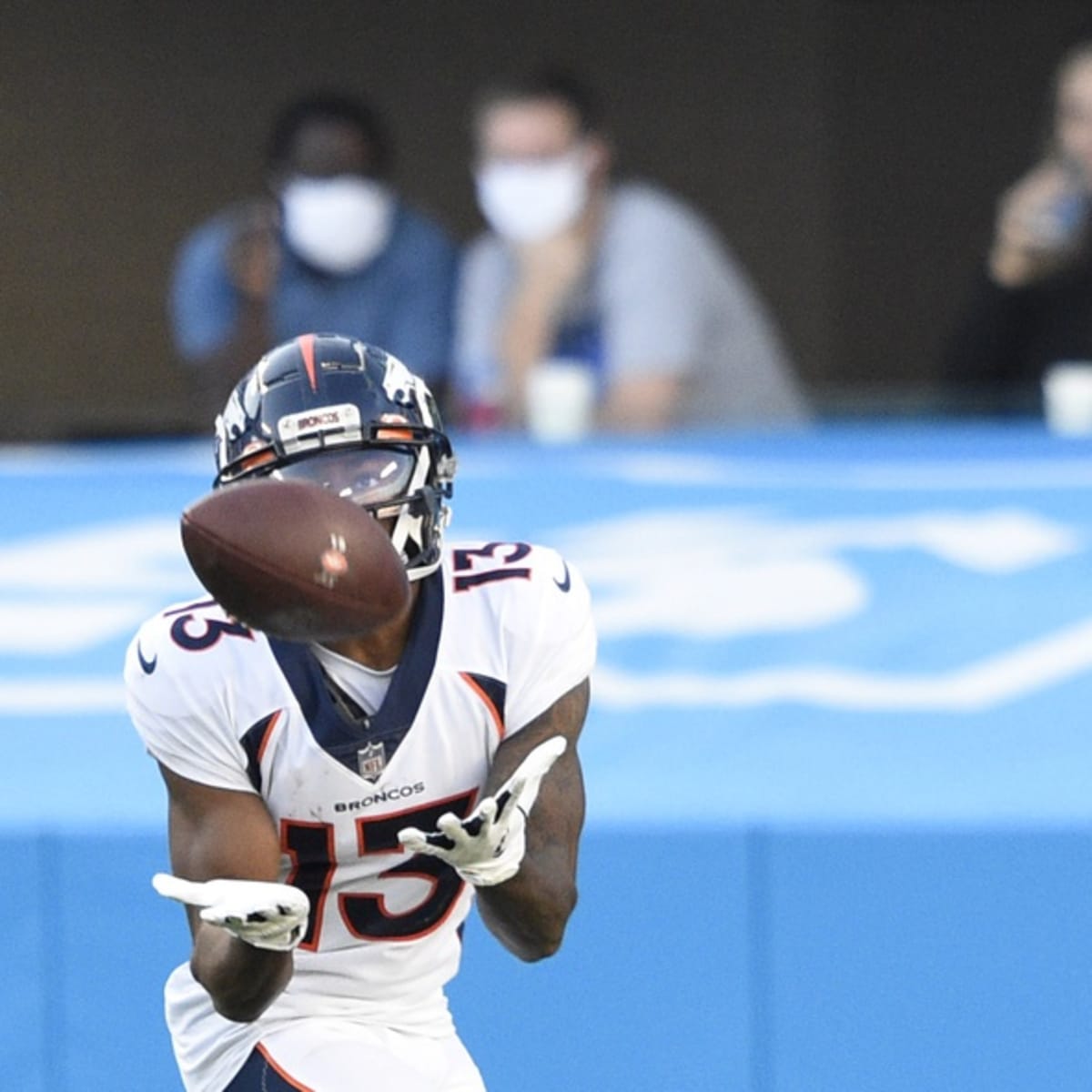 Lock throws career-high 4 TDs, Broncos top Panthers 32-27