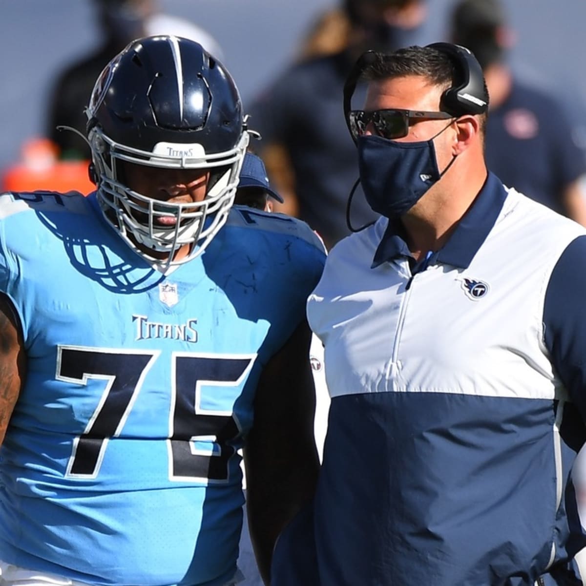 Titans Coach Mike Vrabel Doesn't Close Door on Offensive Line Changes, Even  if Unlikely - Sports Illustrated Tennessee Titans News, Analysis and More