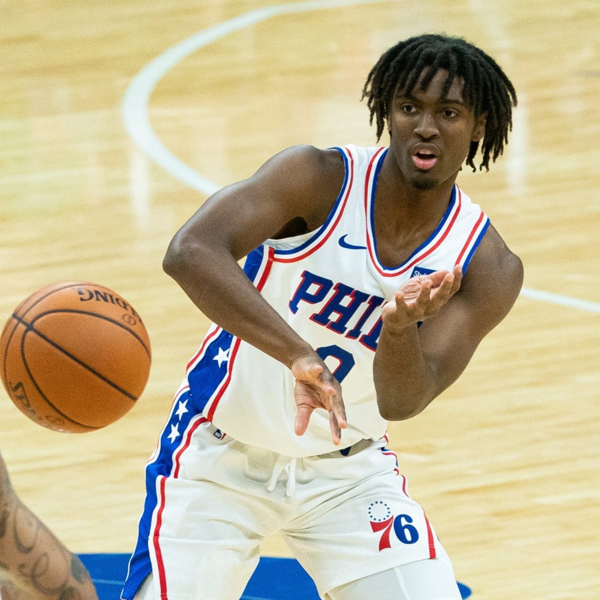 Sixers express their support for Tyrese Maxey after house caught