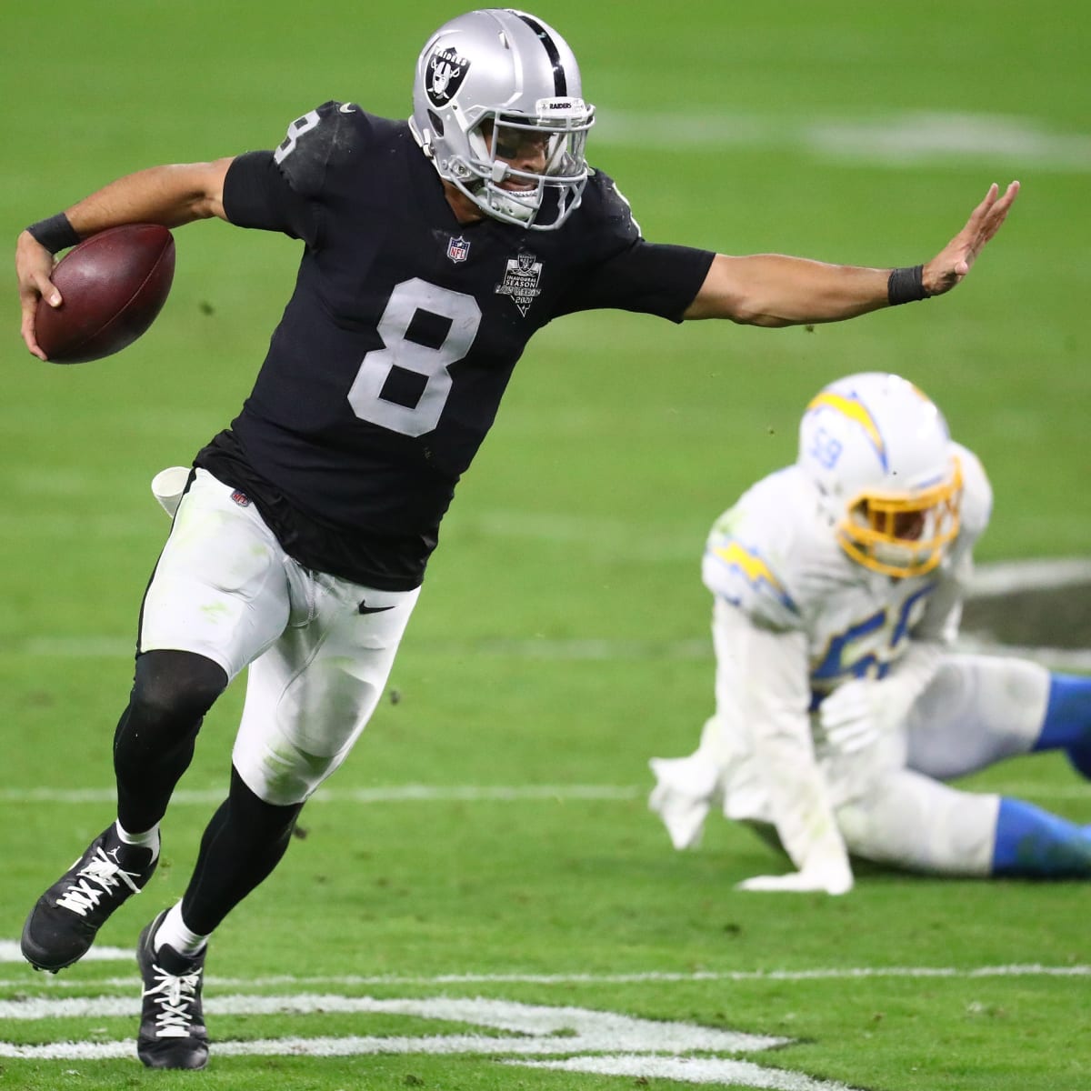 Raiders' Marcus Mariota is Pro Football Focus' No. 2 backup QB in