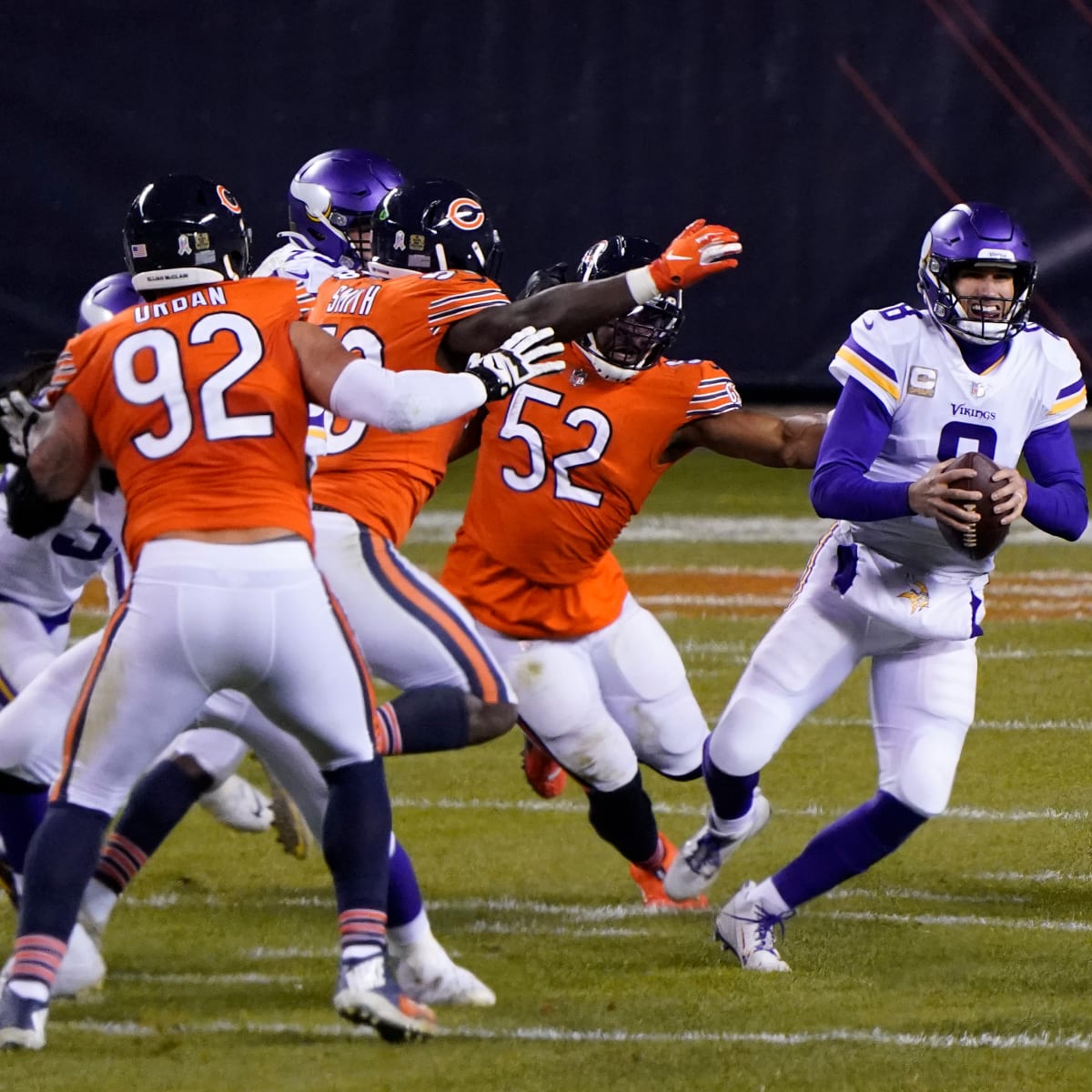 Vikings vs. Bears TV/radio, news updates, statistics, social media and more