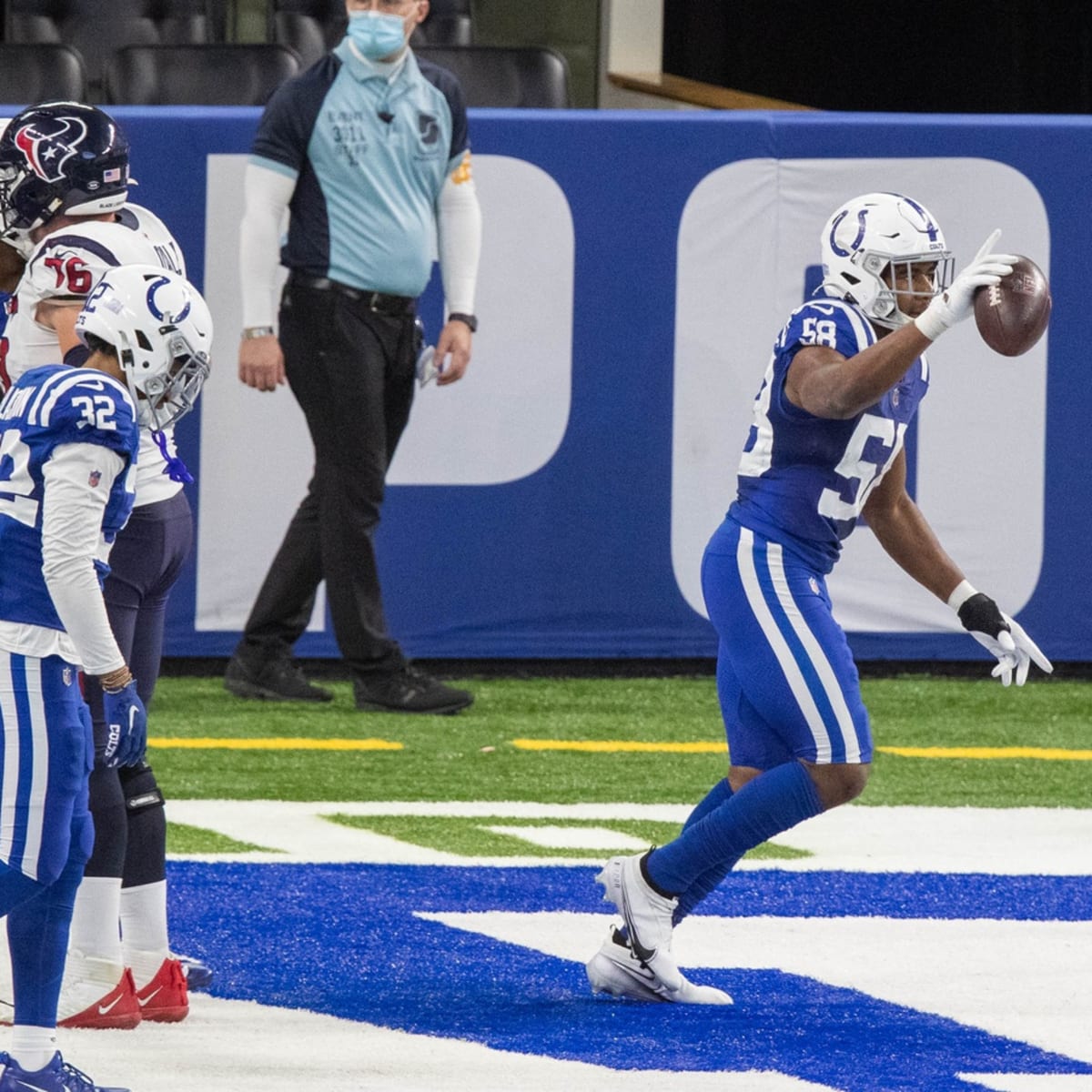 Colts recover another late fumble, beat Texans 27-20