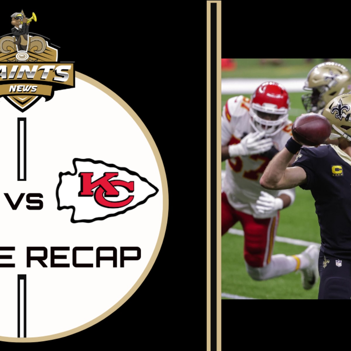 Kansas City Chiefs quarterback throws game losing interception against New  Orleans Saints