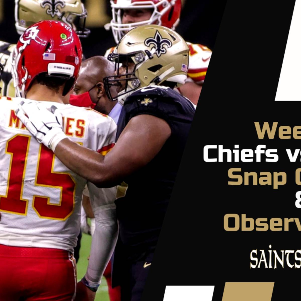 Week 12 New Orleans Saints Snap Counts and Observations - Sports  Illustrated New Orleans Saints News, Analysis and More