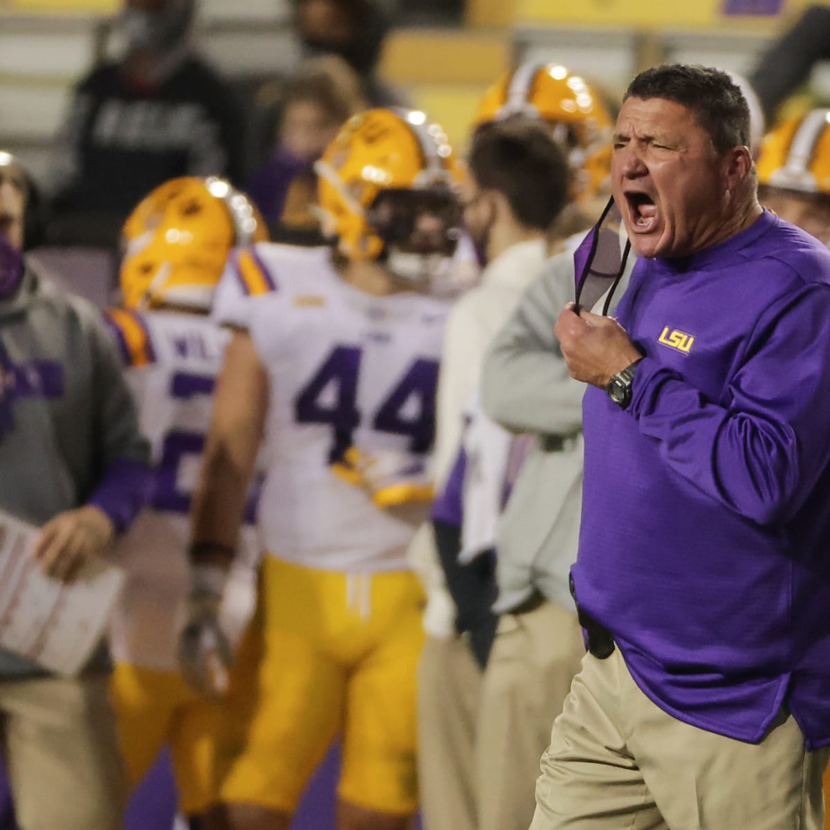 Saints Hire Ed Orgeron to Coach D-Line