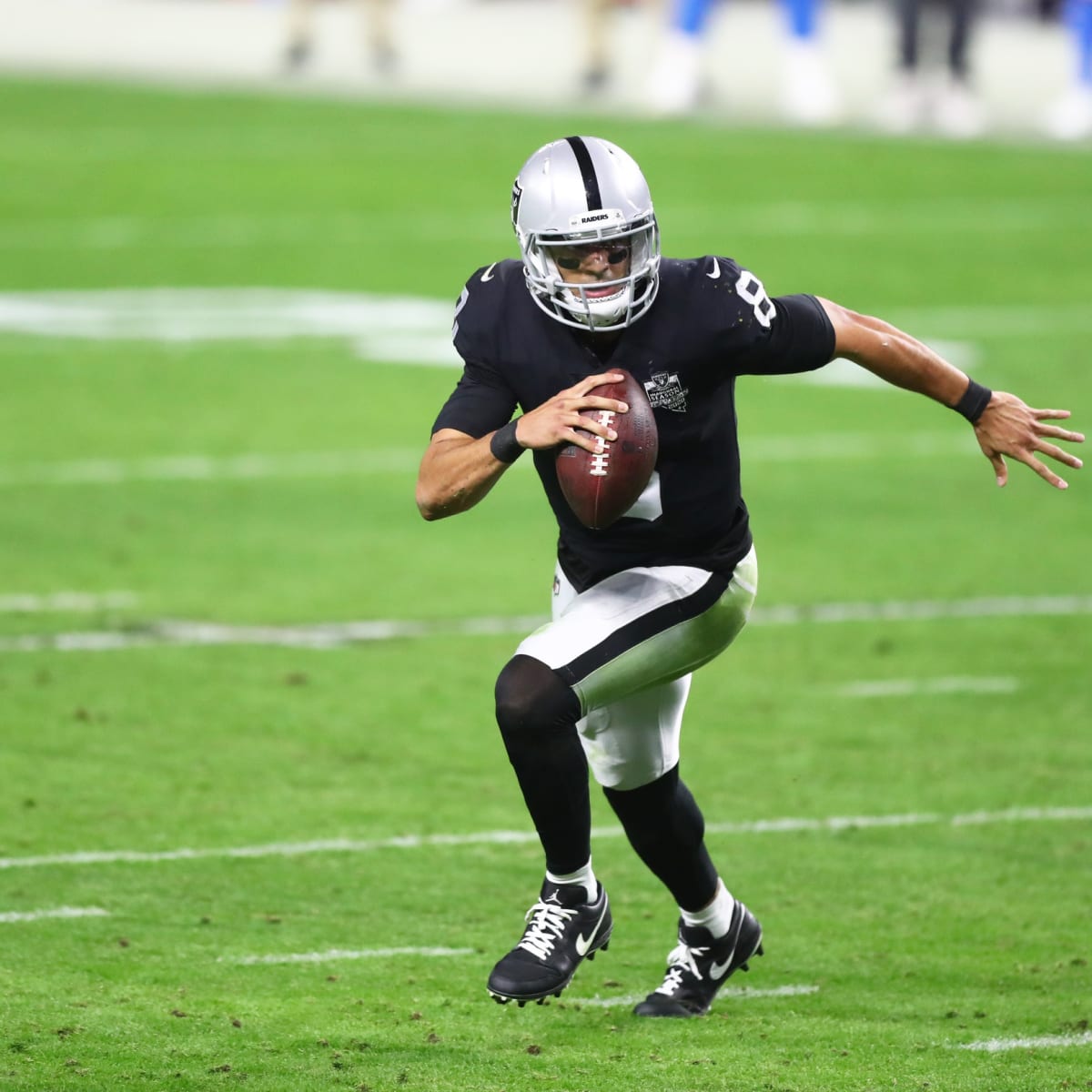 Raiders' Jon Gruden calls backup QB Marcus Mariota 'dazzling