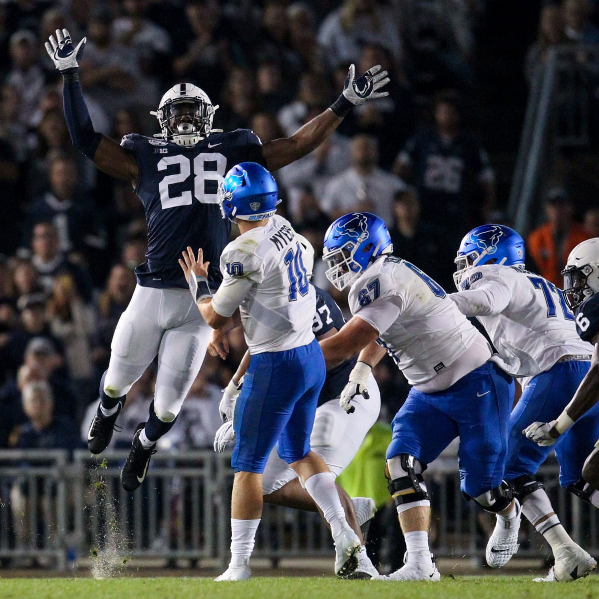 Penn State Defensive End Jayson Oweh Declares for the 2021 NFL