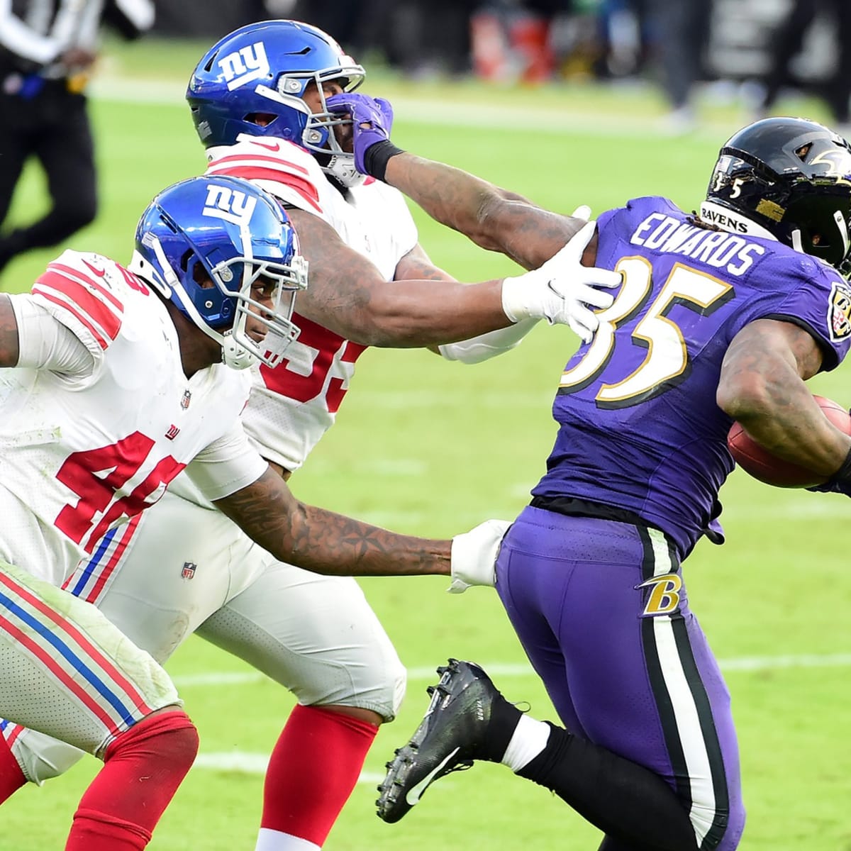 Recap: Giants struggle in Baltimore, lose 27-13