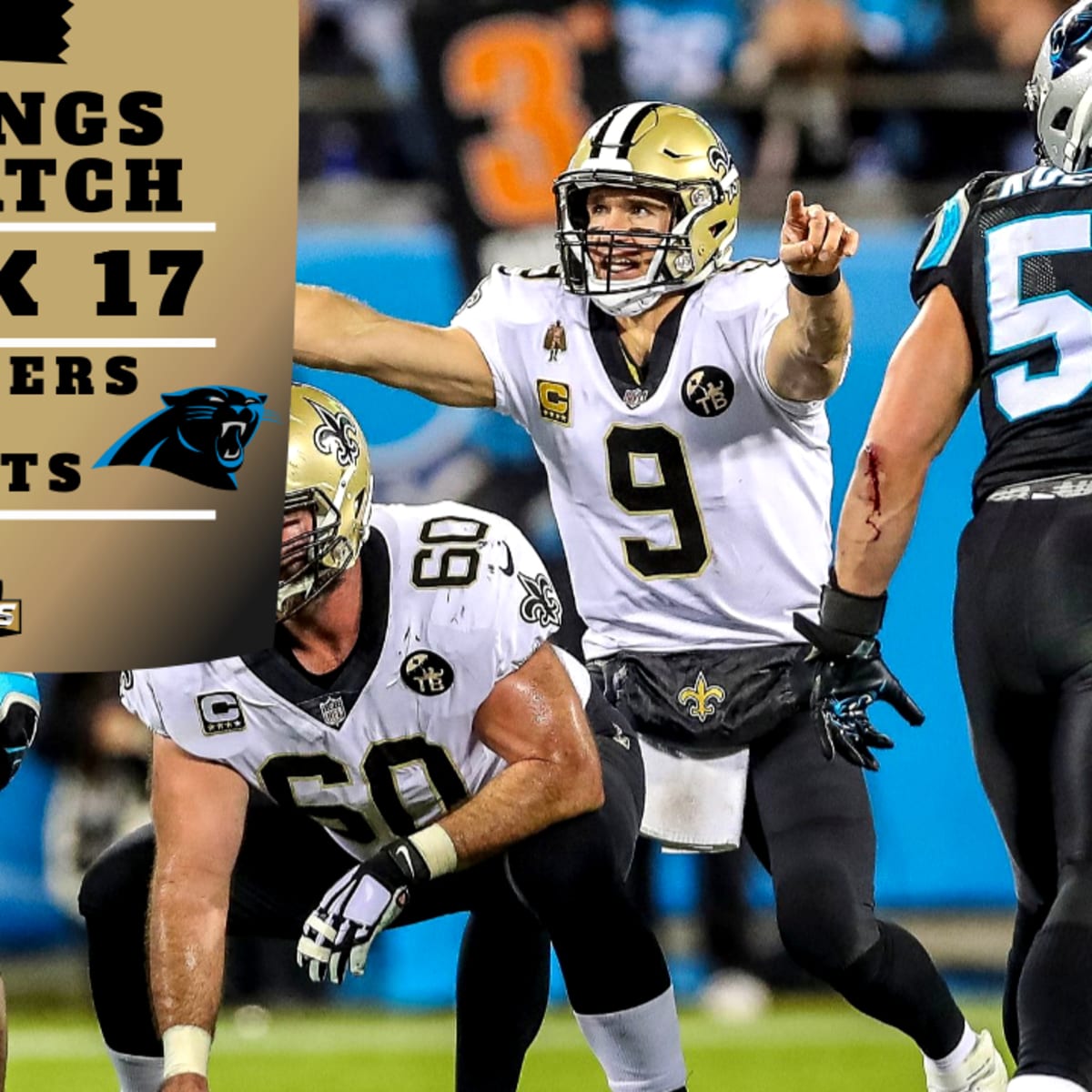 Panthers vs. Saints: How to watch or stream Week 17 matchup