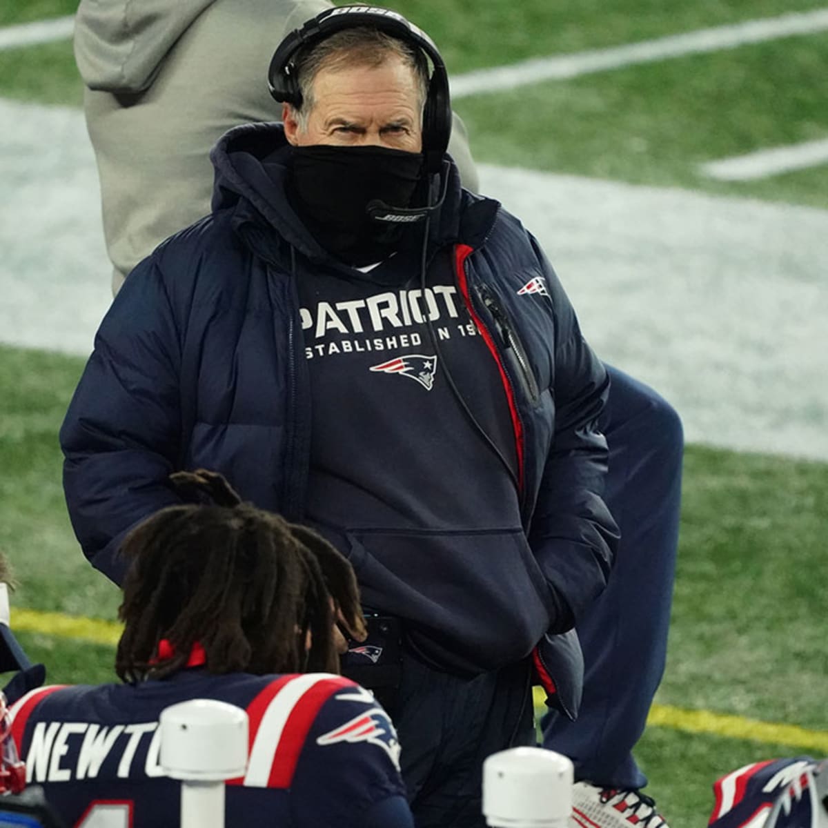 New England Patriots New Era Puffer Jacket