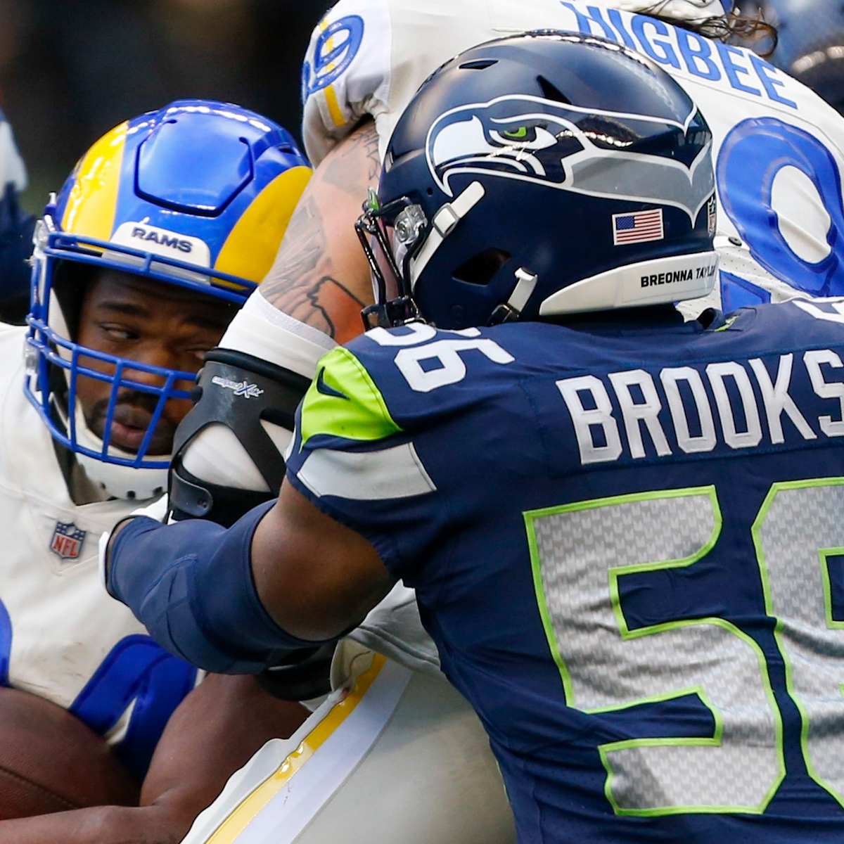 How does rookie Jordyn Brooks fit in Seahawks' linebacker logjam