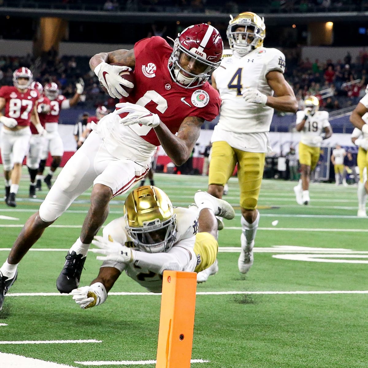 DeVonta Smith breaks Alabama football, SEC record for receiving touchdowns