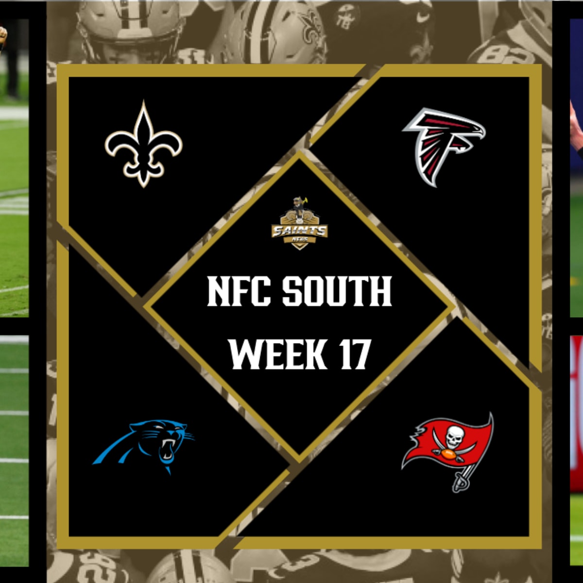 The Week 17 NFC South playoff picture - Cat Scratch Reader