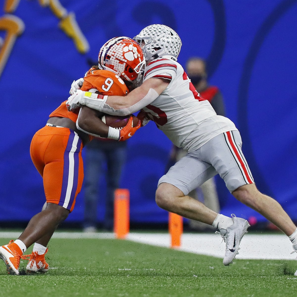 Second-year linebacker Pete Werner, New Orleans Saints defense