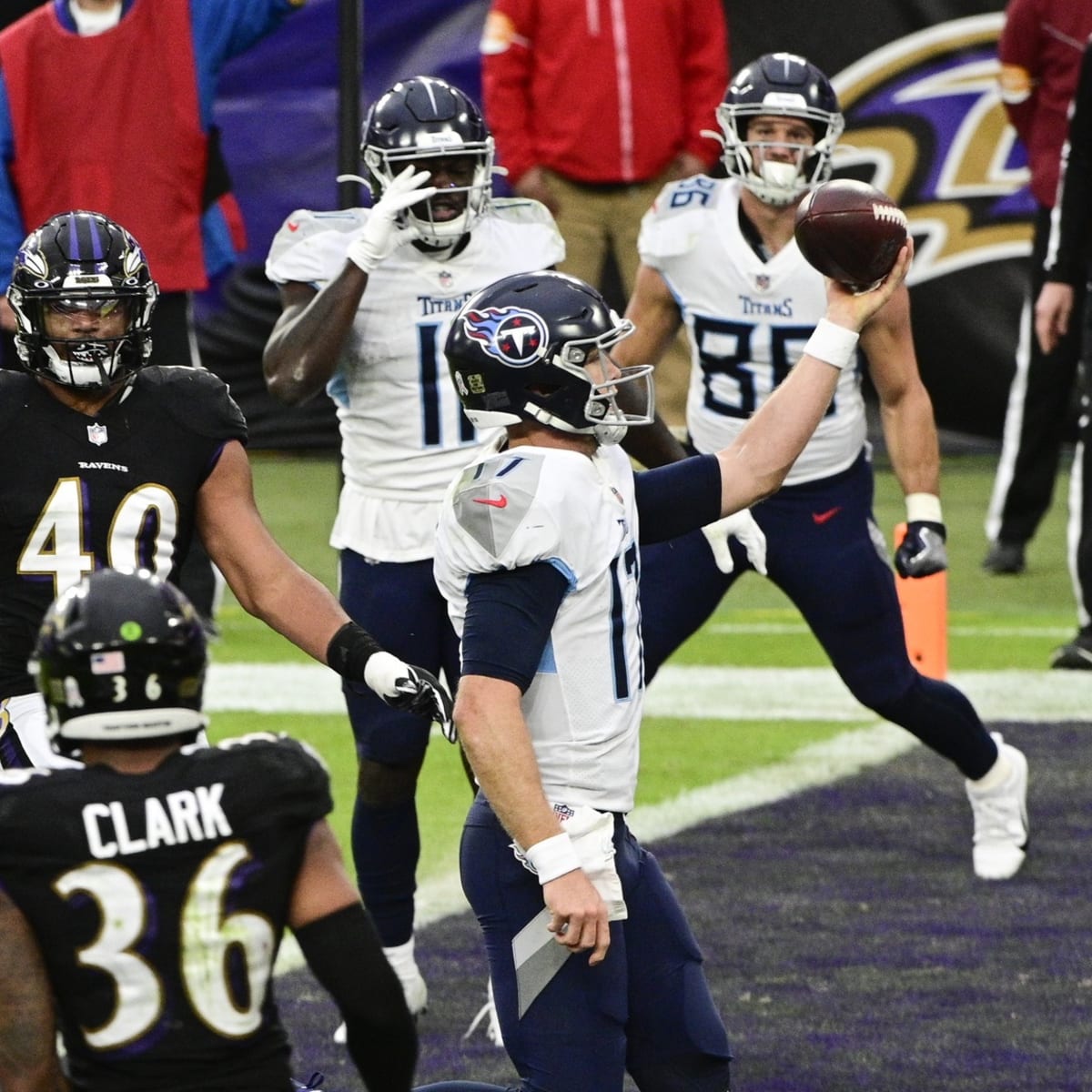 Titans Host Ravens in Wild Card Playoff Game