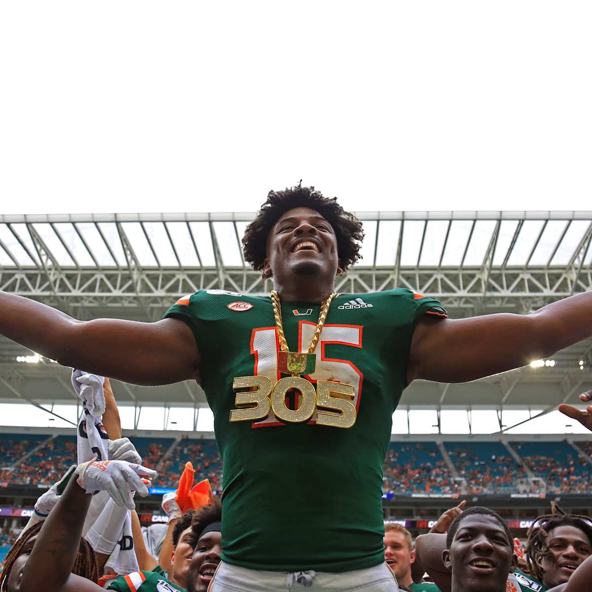 X \ The Draft Network على X: The New York @Giants need a young cornerstone  on defense. Could Miami Hurricanes EDGE Gregory Rousseau be the perfect  fit? @GrindingTheTape sent Rousseau to the