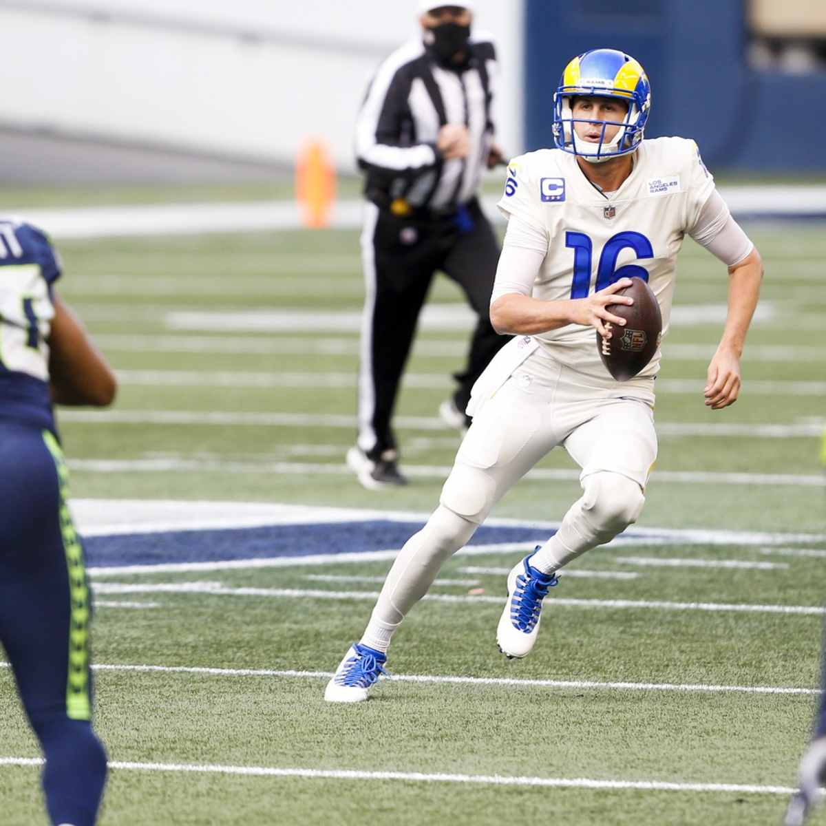 Rams beat Seahawks in playoffs as Jared Goff fills in for John Wolford -  The Washington Post