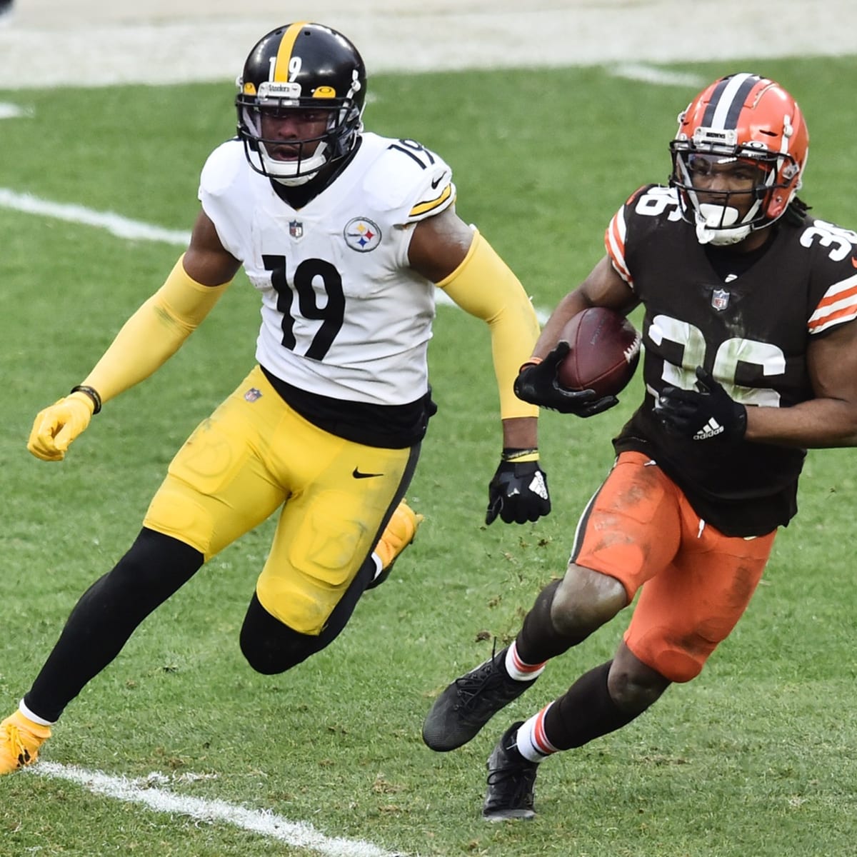 cleveland browns vs pittsburgh steelers playoff game