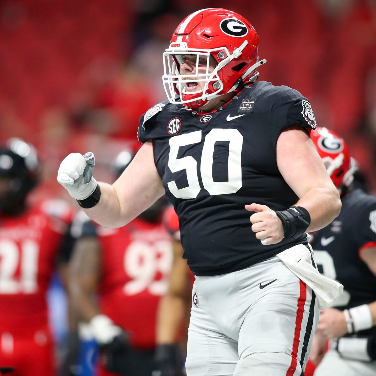 Georgia offensive lineman Justin Shaffer announces plans for 2022 - On3