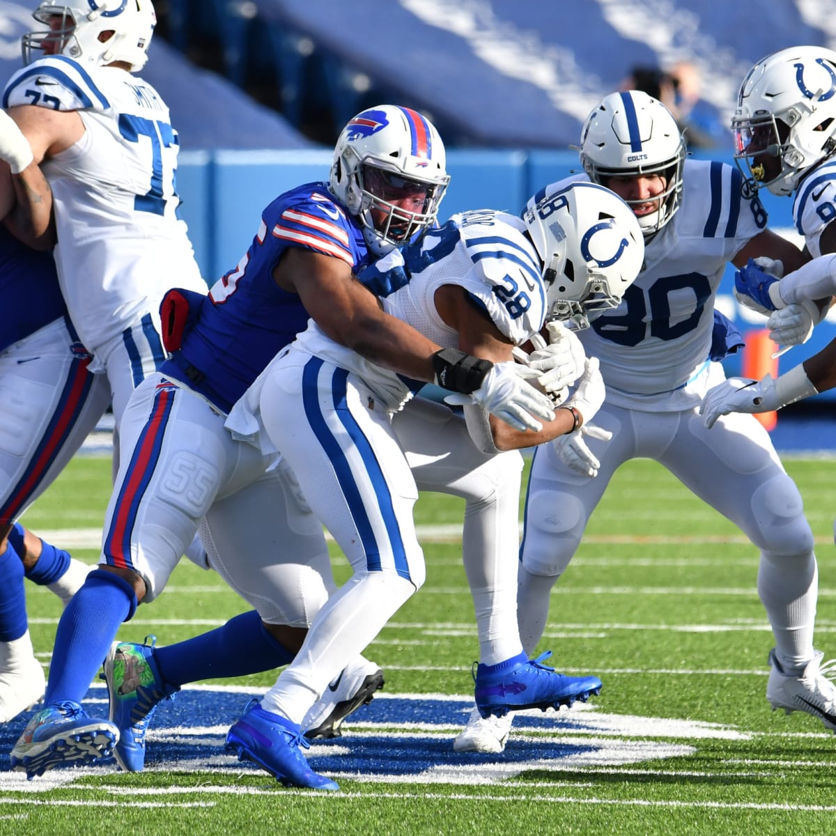 Bills beat Colts 27-24 for 1st playoff win in 25 years