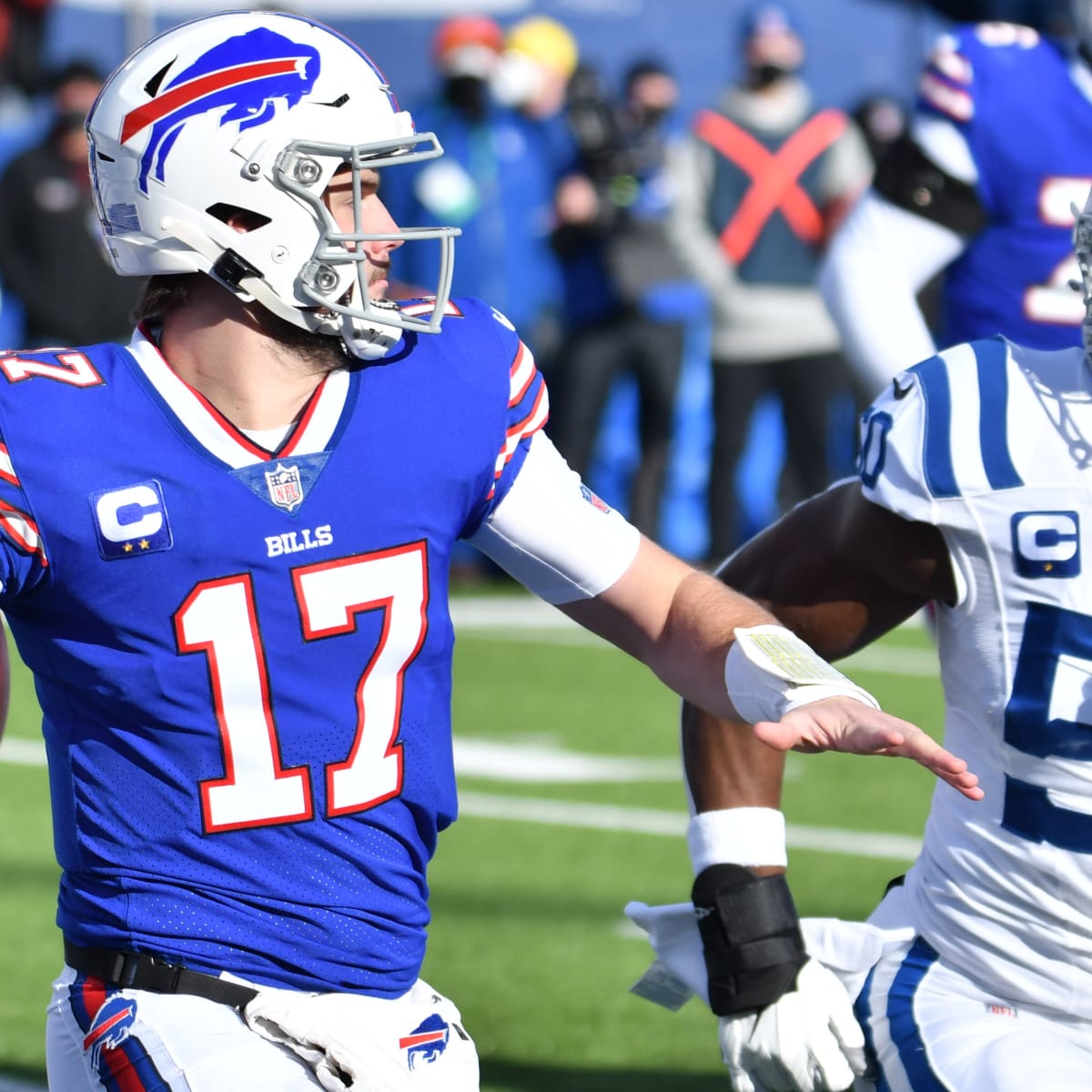 Josh Allen Leads Bills to 1st Playoff Win Since 1995